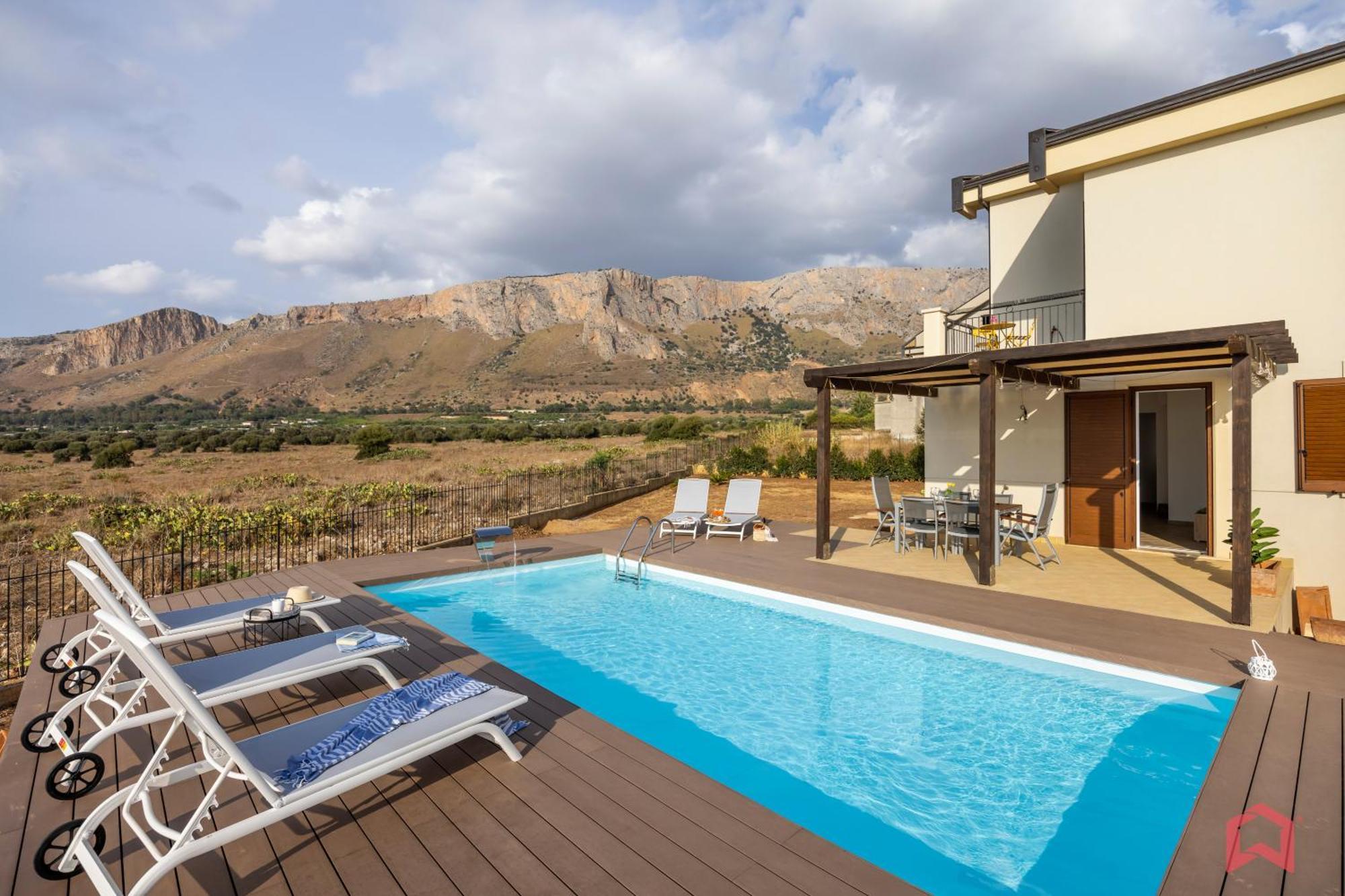 Villa With Sea View Private Pool Terrasini Εξωτερικό φωτογραφία