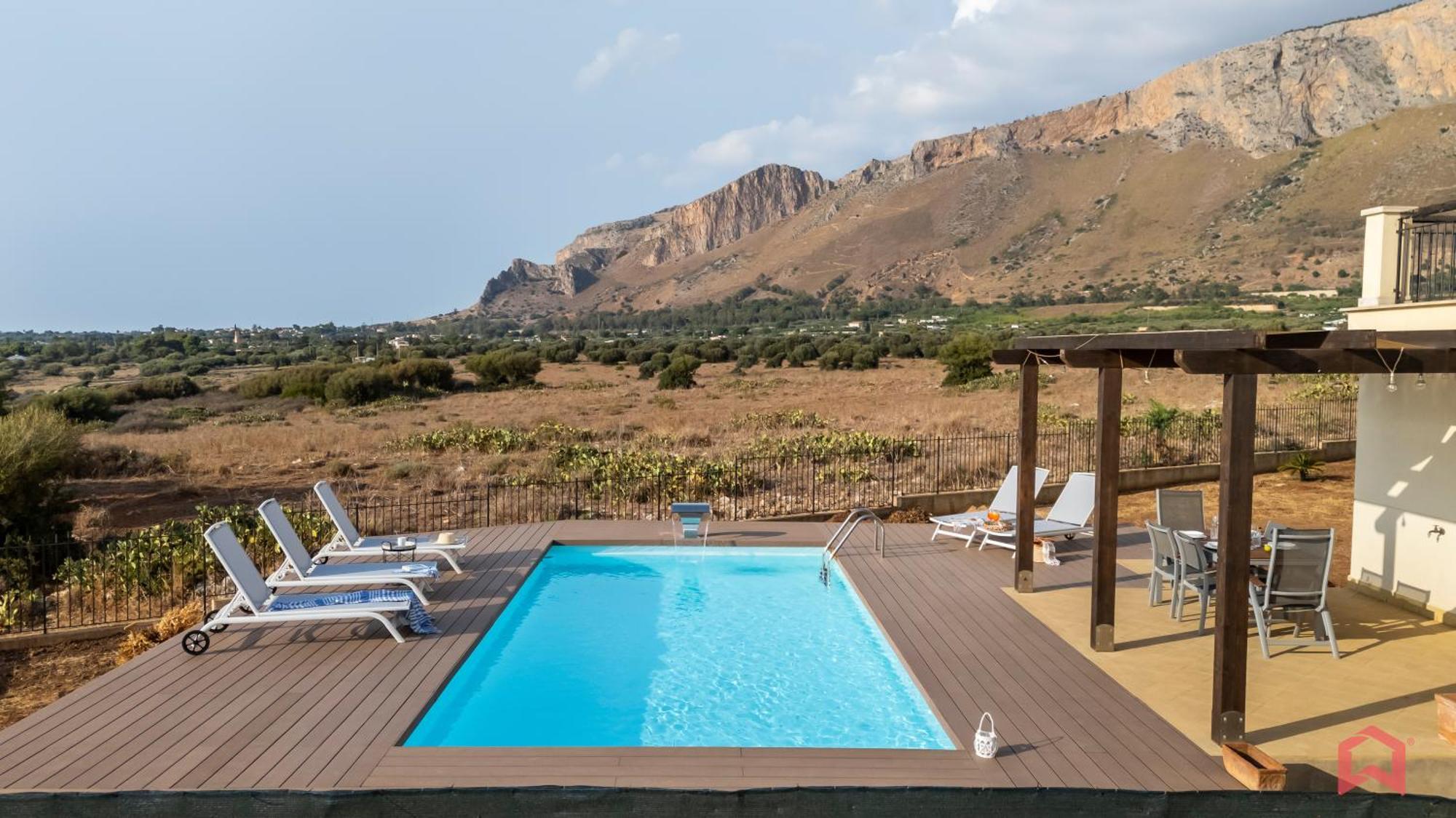 Villa With Sea View Private Pool Terrasini Εξωτερικό φωτογραφία